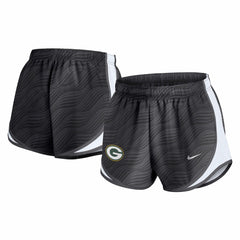 Green Bay Packers Women's Tempo Dri-FIT Shorts Anthracite - Nike