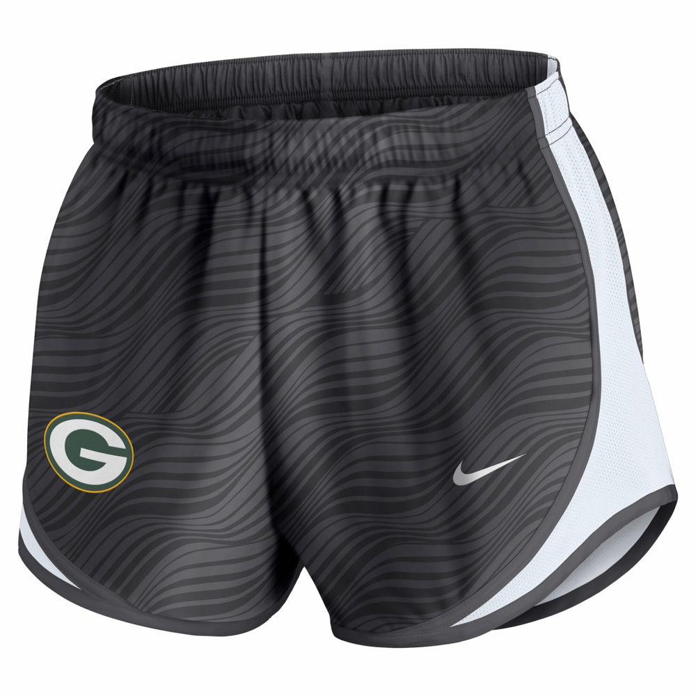 Green Bay Packers Women's Tempo Dri-FIT Shorts Anthracite - Nike