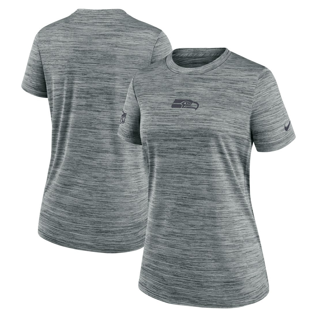 Seattle Seahawks Women's Sideline Velocity Dri-FIT T-Shirt Gray - Nike