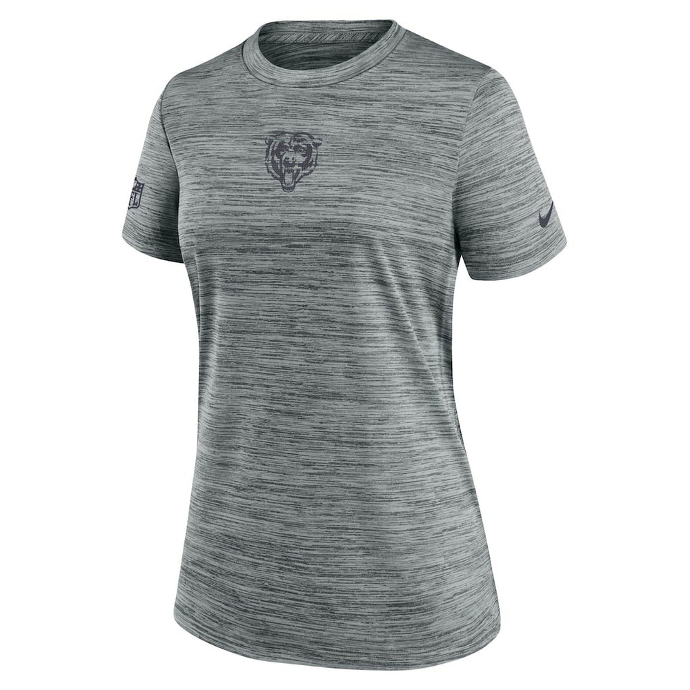Chicago Bears Women's Sideline Velocity Dri-FIT T-Shirt Gray - Nike