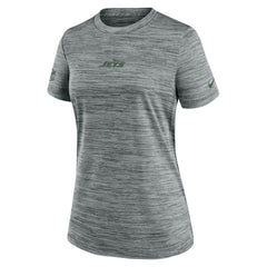 New York Jets Women's Sideline Velocity Dri-FIT T-Shirt Gray - Nike