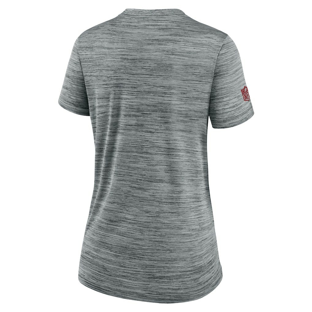 San Francisco 49ers Women's Sideline Velocity Dri-FIT T-Shirt Gray - Nike