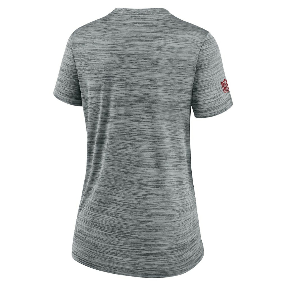 San Francisco 49ers Women's Sideline Velocity Dri-FIT T-Shirt Gray - Nike