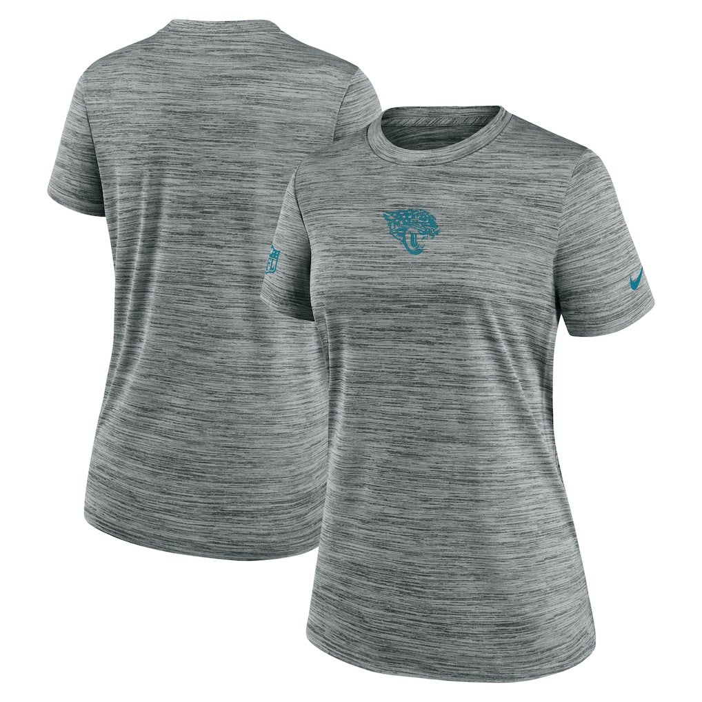 Jacksonville Jaguars Women's Sideline Velocity Dri-FIT T-Shirt Gray - Nike