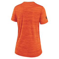 Cleveland Browns Women's Sideline Velocity Dri-FIT T-Shirt Orange - Nike