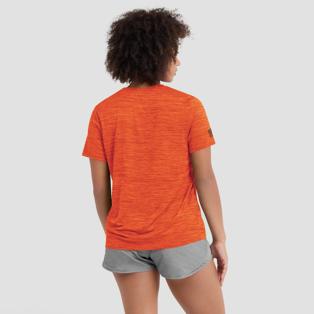 Cleveland Browns Women's Sideline Velocity Dri-FIT T-Shirt Orange - Nike