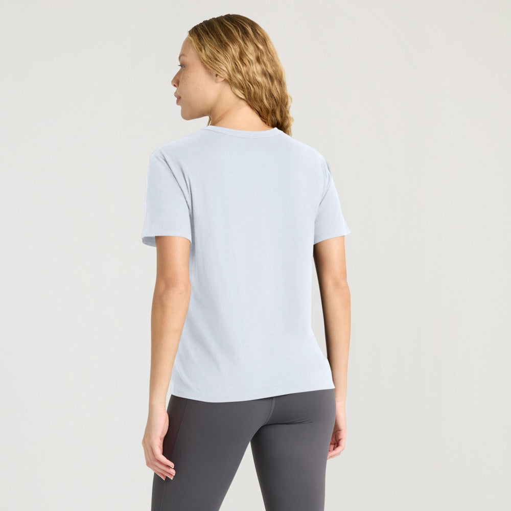 Detroit Lions Women's Line Em Up T-Shirt Ash - Fanatics