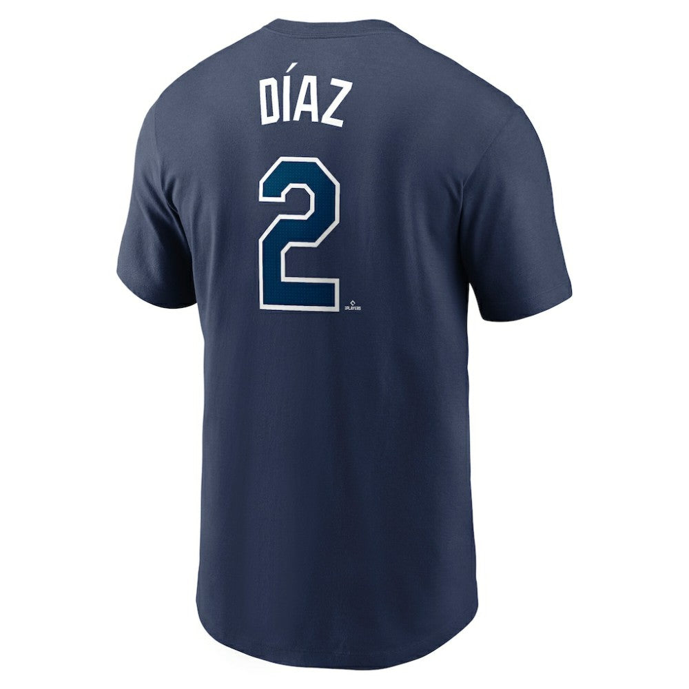 Yandy Diaz Tampa Bay Rays Nike Fuse Name & Number T-Shirt Lifestyle