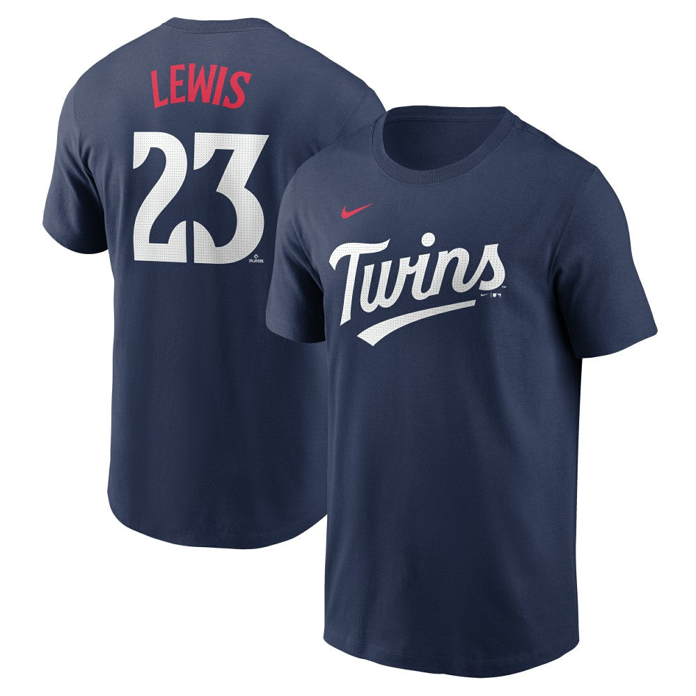 Royce Lewis Minnesota Twins Nike Fuse Name & Number T-Shirt On Sale