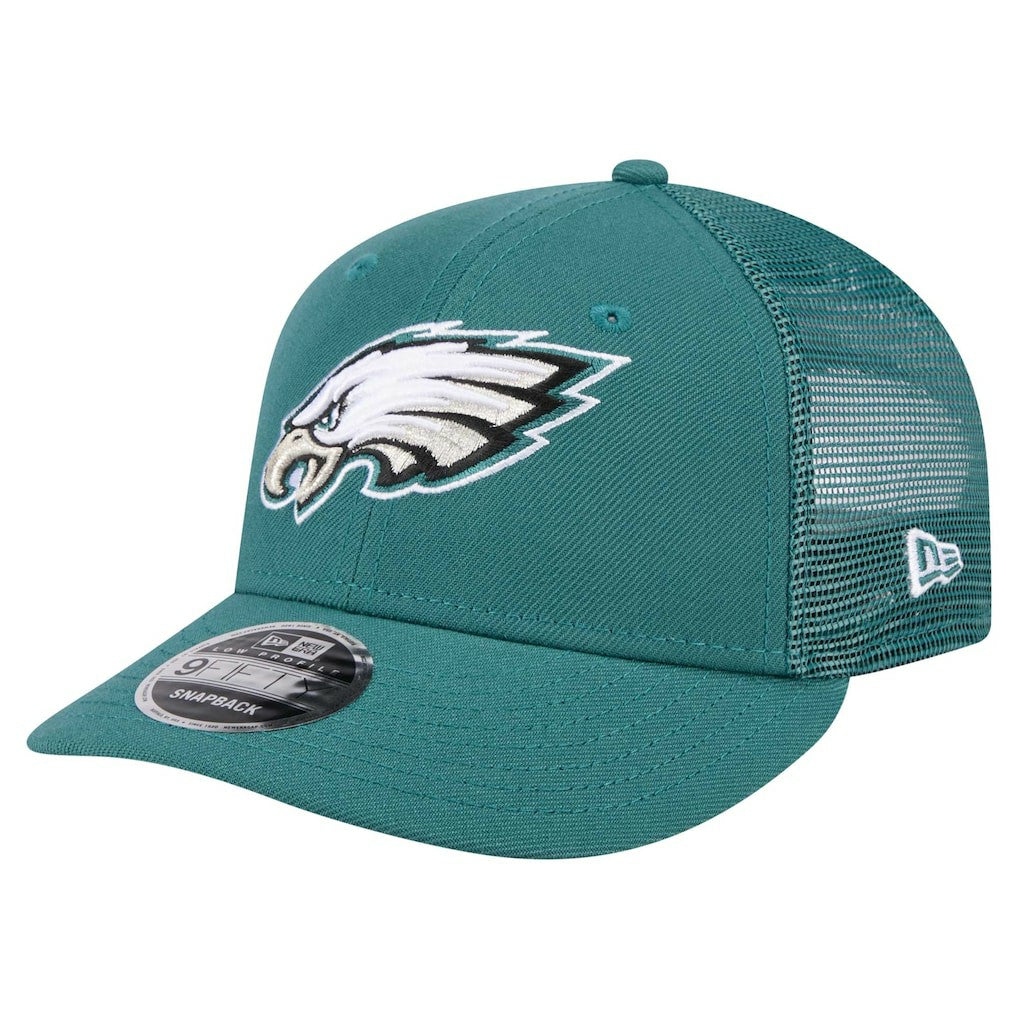 Philadelphia Eagles New Era Low Profile 9FIFTY Snapback Hat Midnight Green - NFL