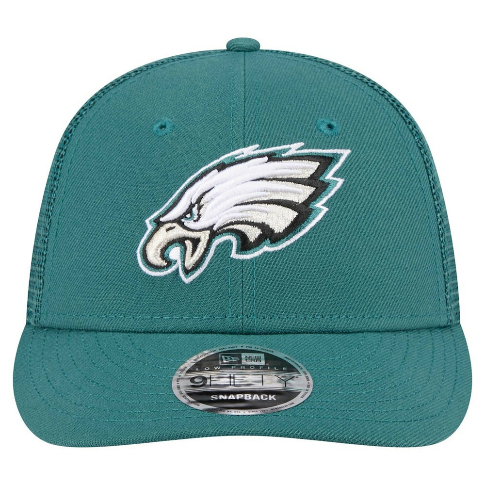 Philadelphia Eagles New Era Low Profile 9FIFTY Snapback Hat Midnight Green - NFL