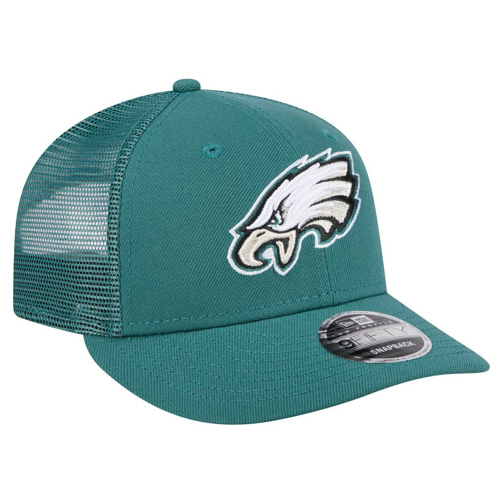 Philadelphia Eagles New Era Low Profile 9FIFTY Snapback Hat Midnight Green - NFL