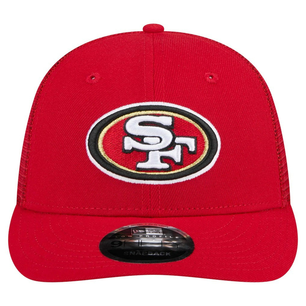 San Francisco 49ers New Era Low Profile 9FIFTY Snapback Hat Scarlet - NFL