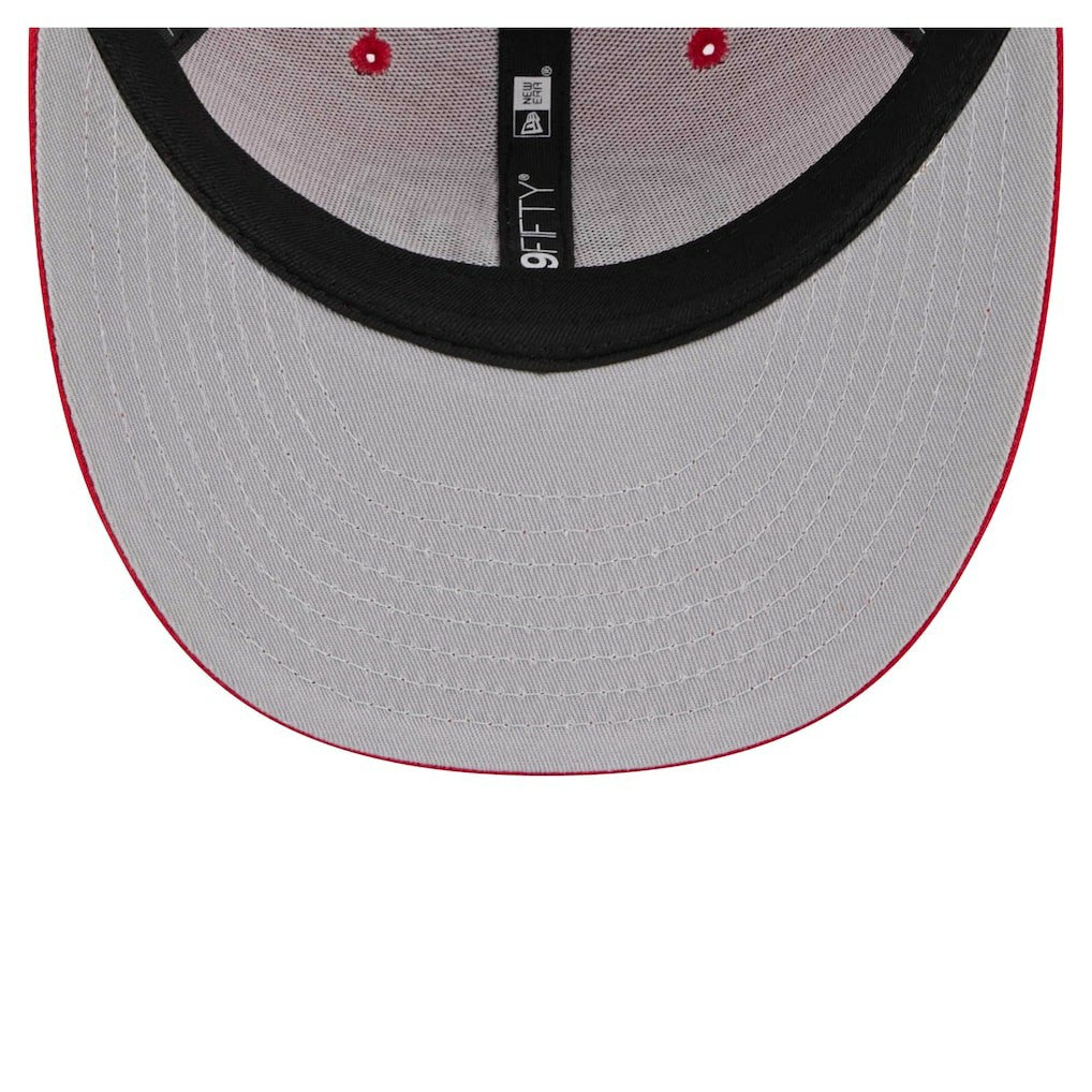San Francisco 49ers New Era Low Profile 9FIFTY Snapback Hat Scarlet - NFL
