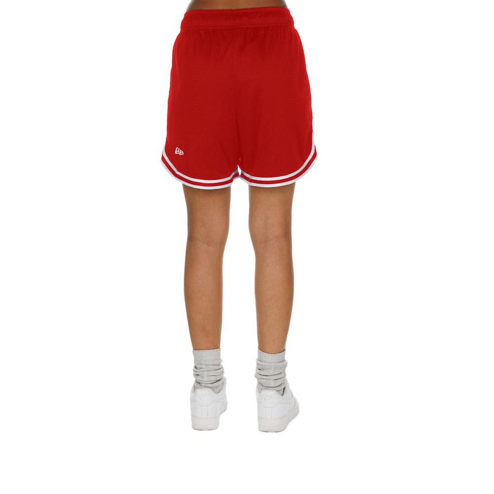 Kansas City Chiefs New Era Women's Sport Classics Mesh Shorts Black/Red - NFL