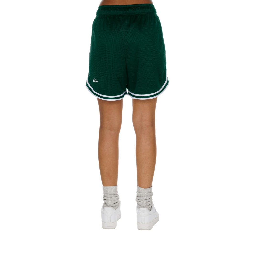 Green Bay Packers New Era Women's Sport Classics Mesh Shorts Gold/Green - NFL