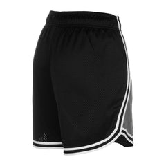 Las Vegas Raiders New Era Women's Sport Classics Mesh Shorts Silver/Black - NFL