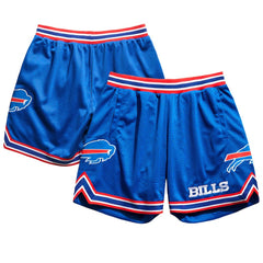 Buffalo Bills Chalk Line Court Shorts Royal/Red - NFL