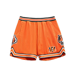 Cincinnati Bengals Chalk Line Court Shorts Orange/Black - NFL