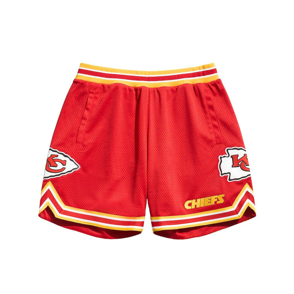 Kansas City Chiefs Chalk Line Court Shorts Red/Gold - NFL