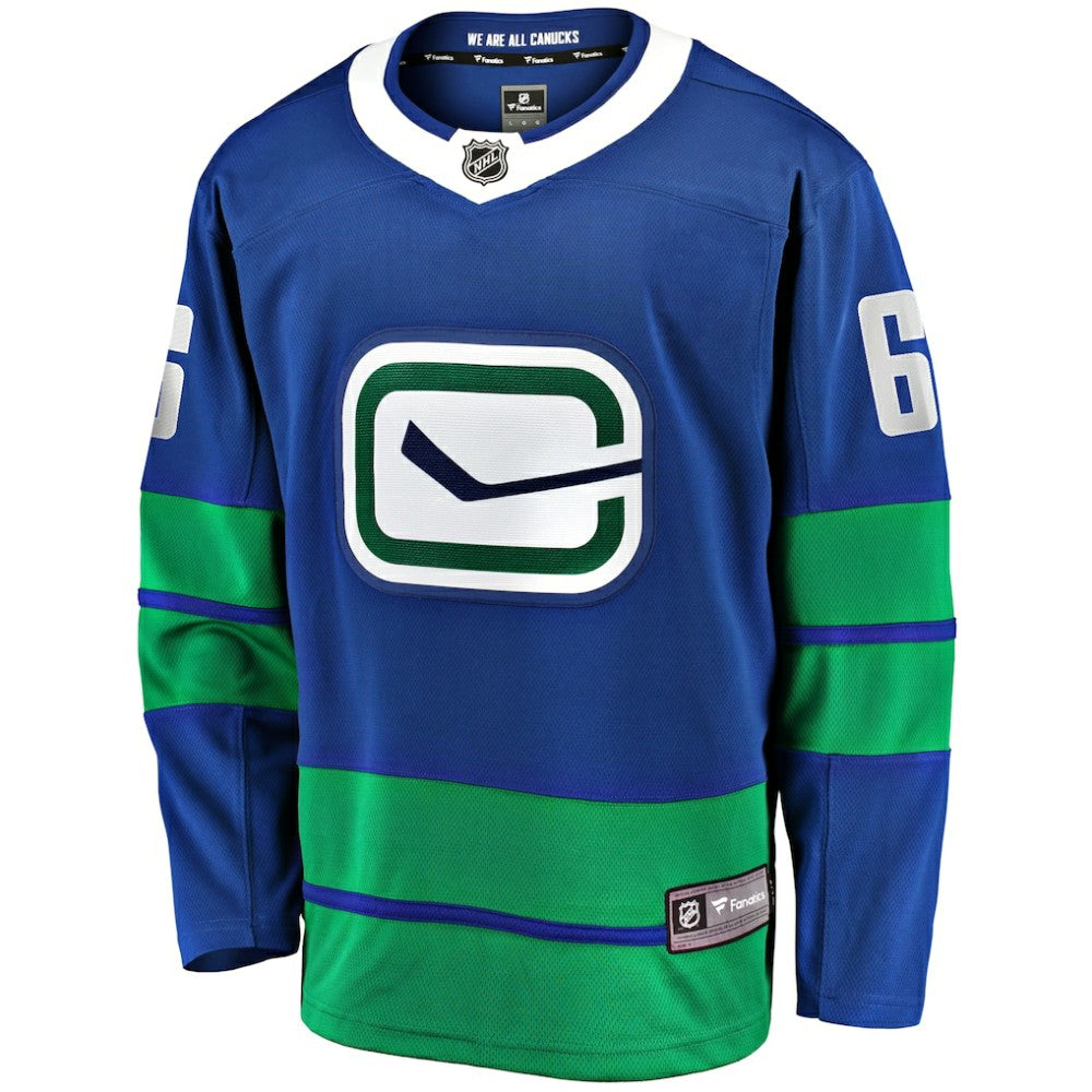 Brock Boeser Vancouver Canucks Fanatics Breakaway Jersey - Blue | NHL Jerseys