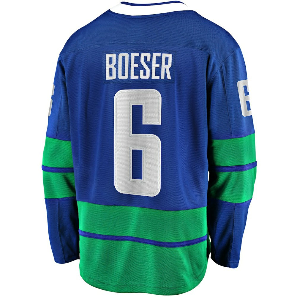 Brock Boeser Vancouver Canucks Fanatics Breakaway Jersey - Blue | NHL Jerseys