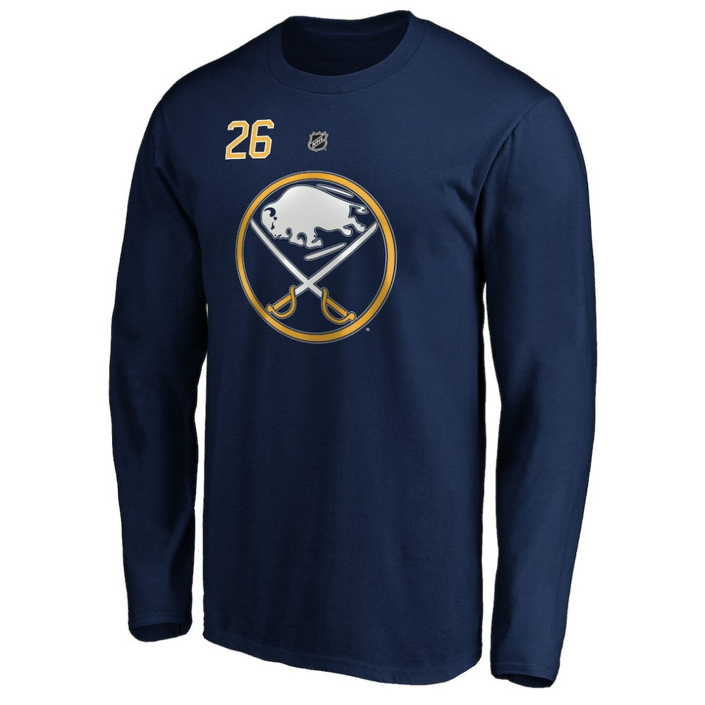 Rasmus Dahlin Buffalo Sabres - Fanatics Authentic Stack Name & Number T-Shirt Navy