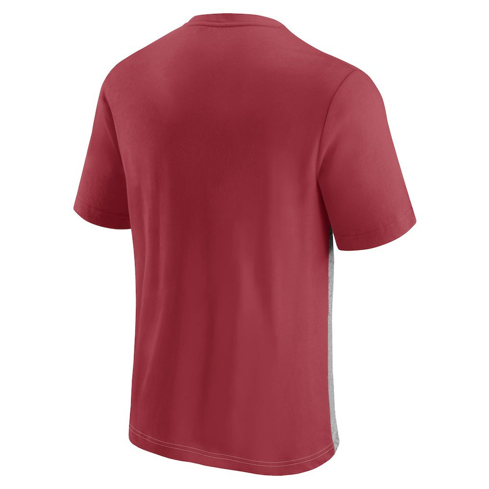 Arizona Cardinals Colorblock T-Shirt Cardinal - Fanatics