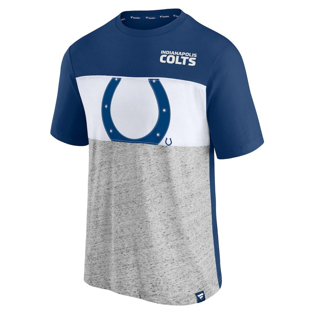 Indianapolis Colts Colorblock T-Shirt Royal - Fanatics