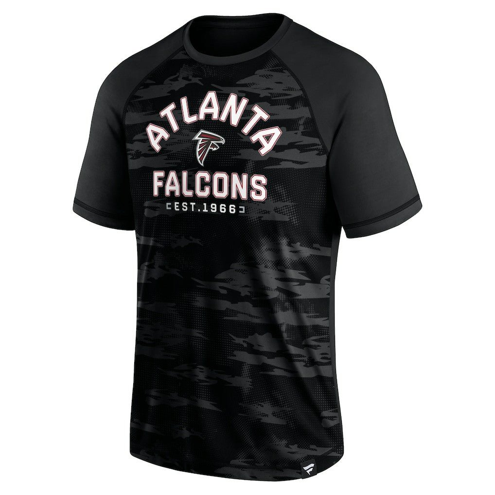 Atlanta Falcons Hail Mary Raglan T-Shirt Black - Fanatics