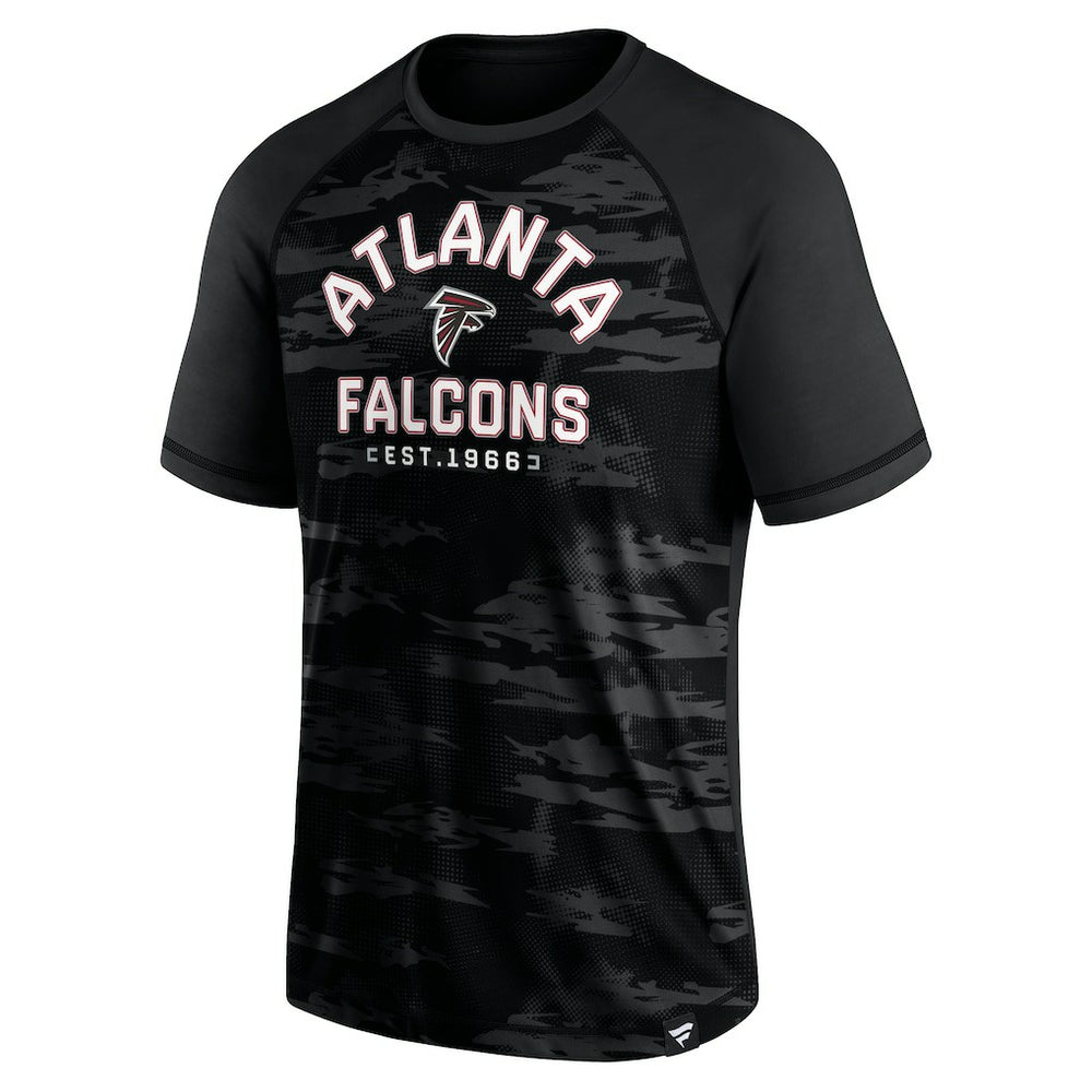 Atlanta Falcons Hail Mary Raglan T-Shirt Black - Fanatics