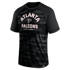 Atlanta Falcons Hail Mary Raglan T-Shirt Black - Fanatics