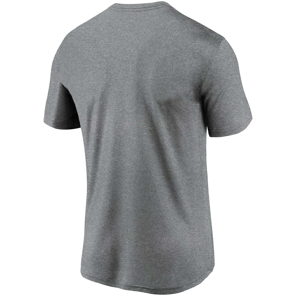 New Orleans Saints Legend Wordmark T-Shirt Heather Gray - Nike