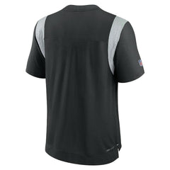 New York Jets Sideline Tonal Logo Performance Player T-Shirt Black - Nike