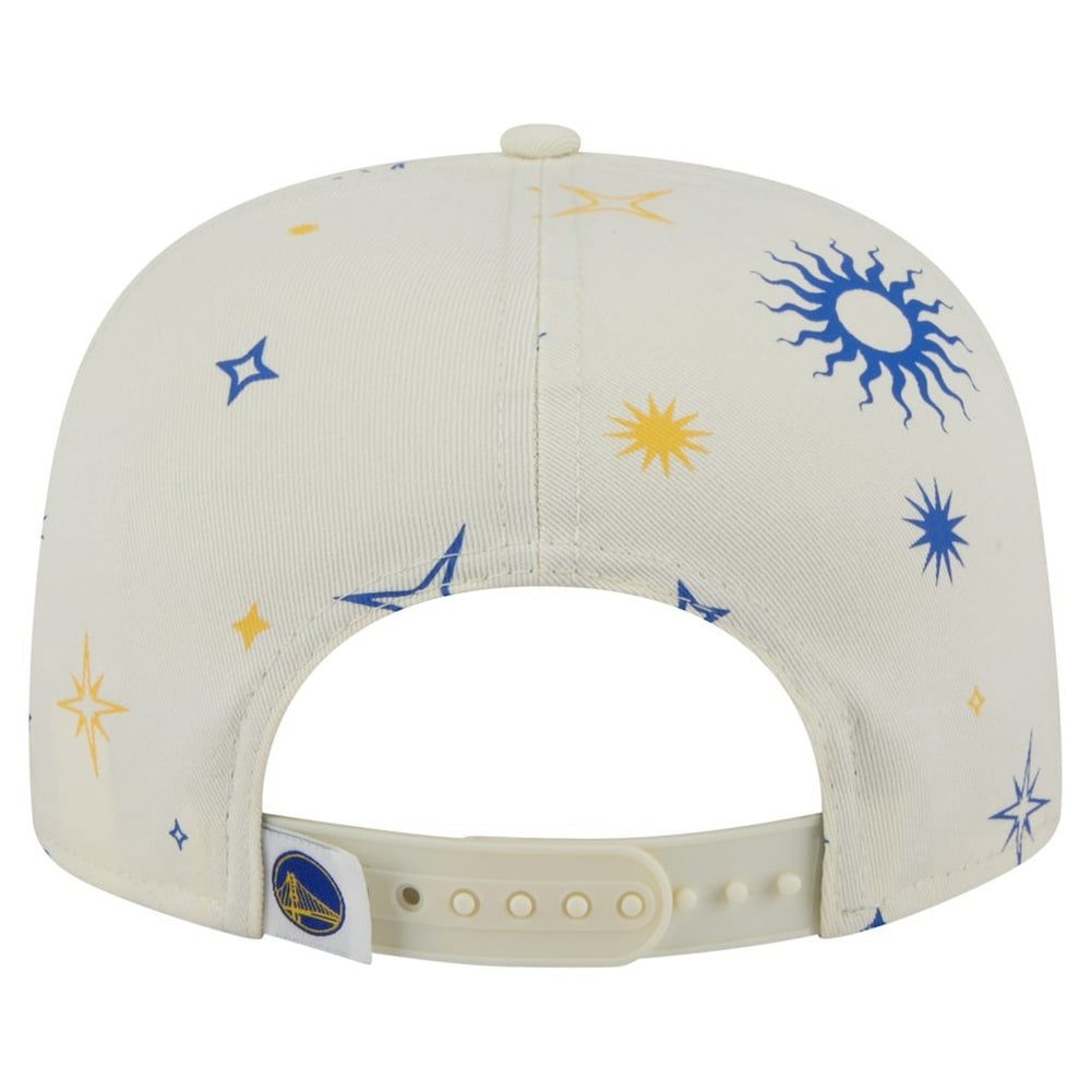 New Era - Golden State Warriors Lunar Golfer Snapback Hat - Cream