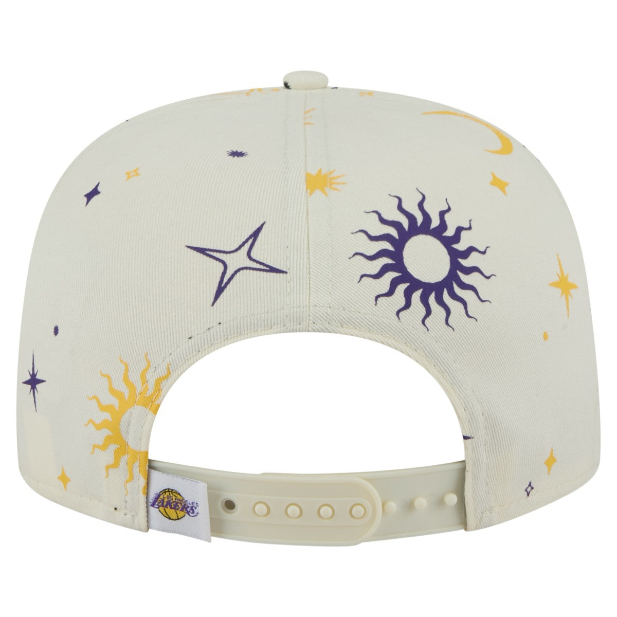 New Era - Los Angeles Lakers Lunar Golfer Snapback Hat - Cream
