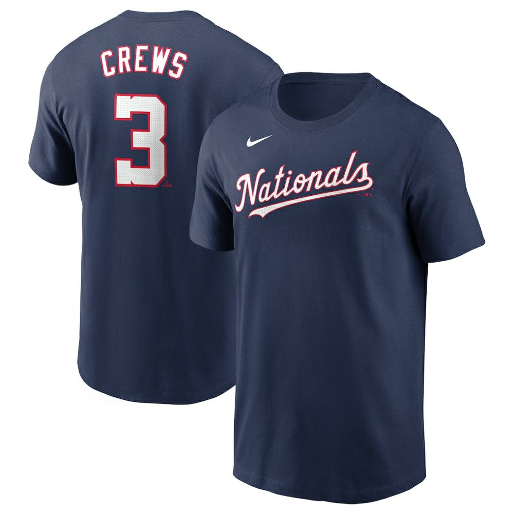 Dylan Crews Washington Nationals Nike Fuse Name & Number T-Shirt discount