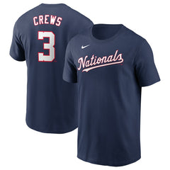 Dylan Crews Washington Nationals Nike Fuse Name & Number T-Shirt discount