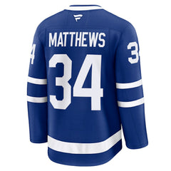 Auston Matthews Toronto Maple Leafs - Fanatics Captain Patch Home Premium Jersey Blue