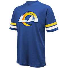 Puka Nacua Los Angeles Rams Majestic Threads Name & Number Oversized Fit T-Shirt Royal - NFL