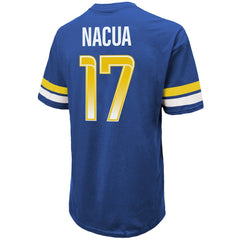 Puka Nacua Los Angeles Rams Majestic Threads Name & Number Oversized Fit T-Shirt Royal - NFL