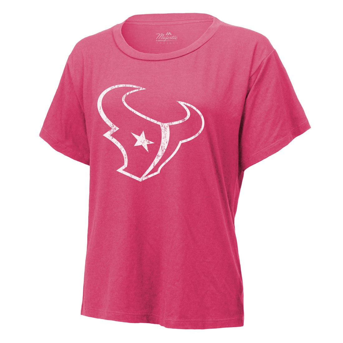C.J. Stroud Houston Texans Majestic Threads Women's Name & Number T-Shirt Pink - NFL