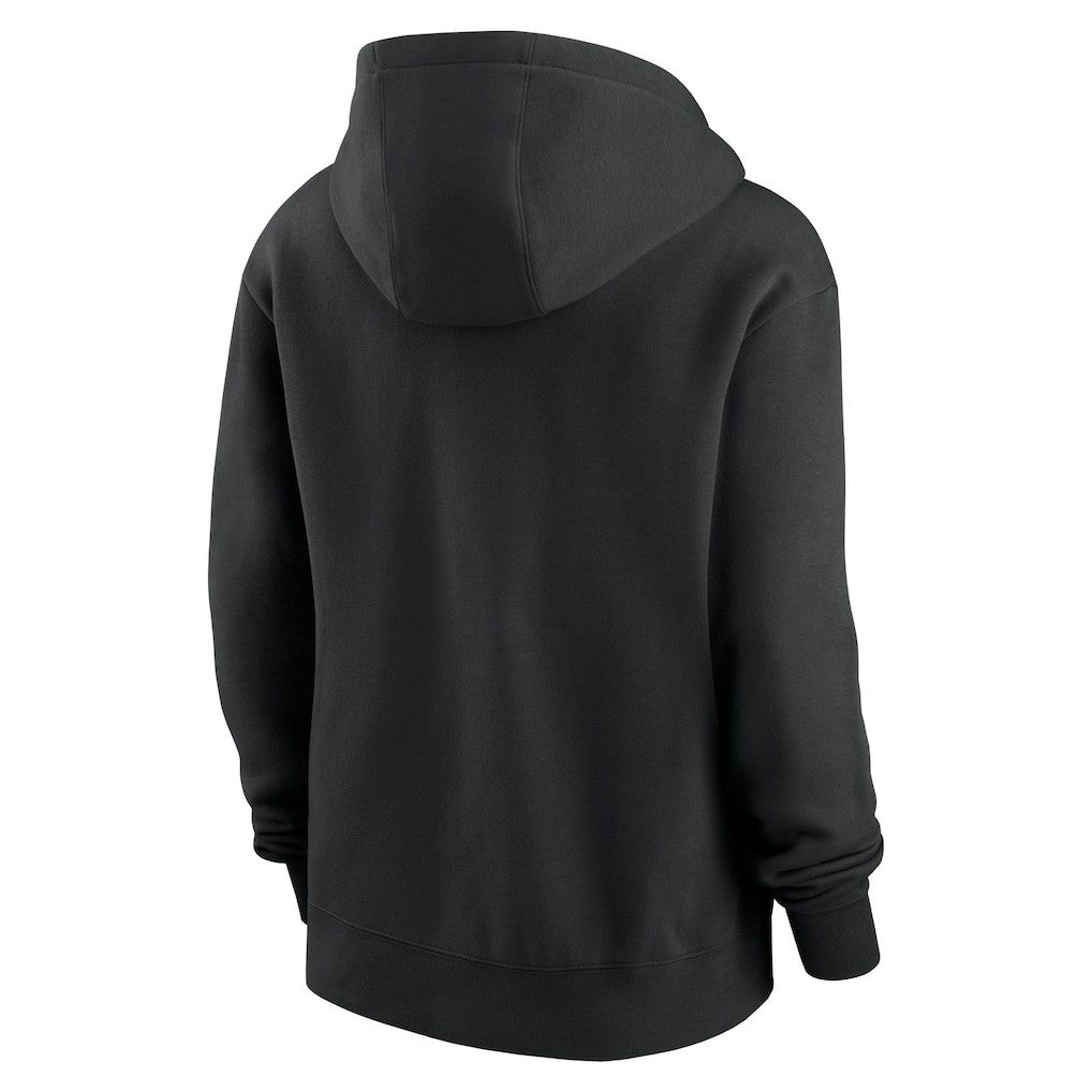 Cleveland Browns Women's 2024 NFL Crucial Catch Club Pullover Hoodie Black - Nike