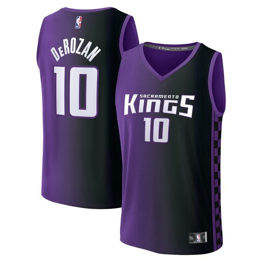 DeMar DeRozan Sacramento Kings Fast Break Replica Jersey - Statement Edition - Purple | NBA Jerseys