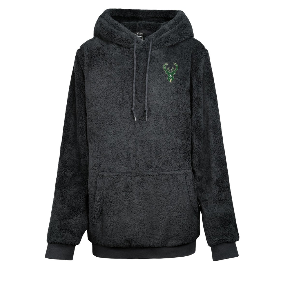 NBA - Milwaukee Bucks The Best Hoodie in the World By Jill Martin Unisex Oversized Lounge Pullover Hoodie - Black