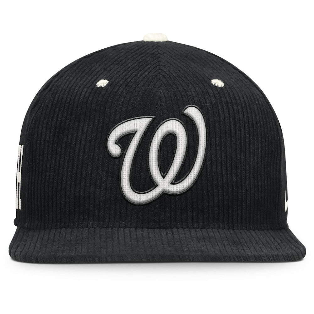 Washington Nationals Nike Pro Corduroy Structured Snapback Hat Online