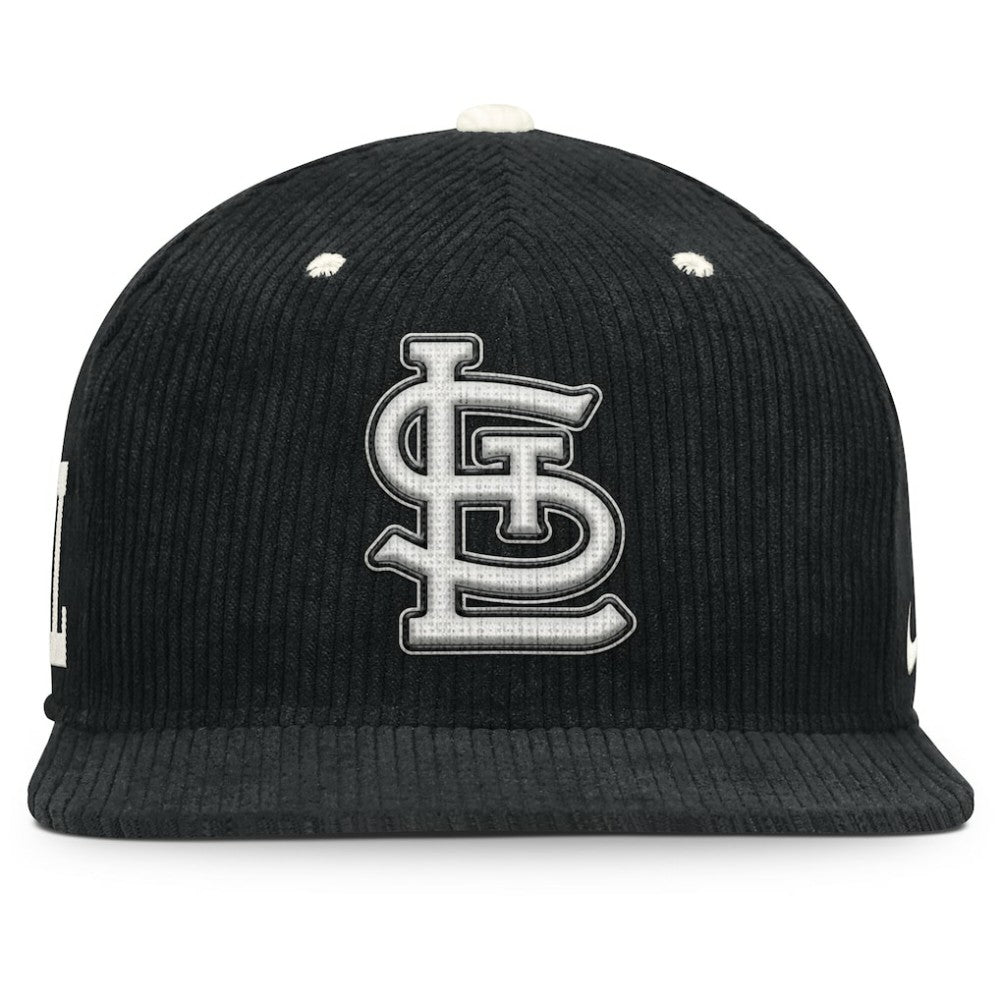 St. Louis Cardinals Nike Pro Corduroy Structured Snapback Hat Online