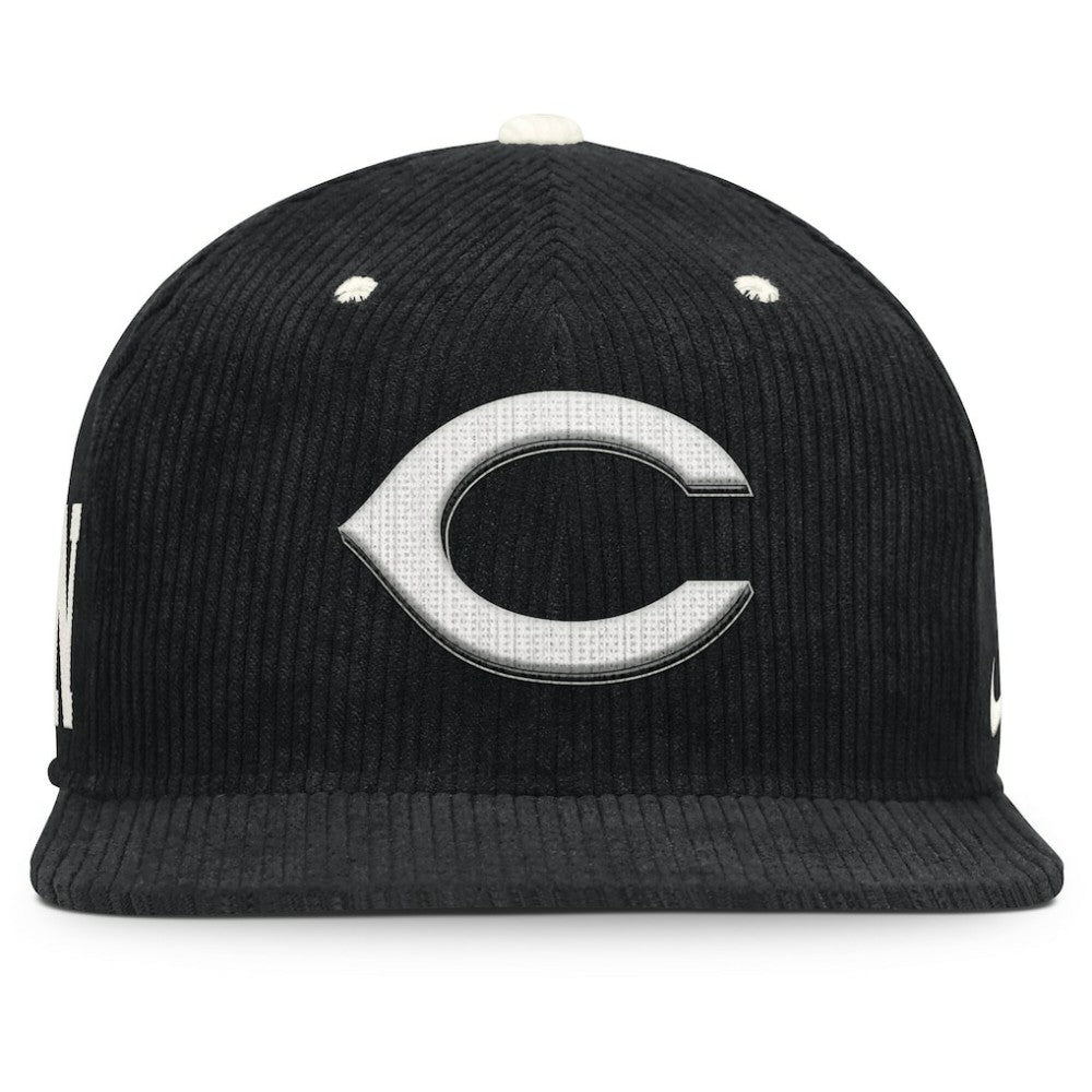 Cincinnati Reds Nike Pro Corduroy Structured Snapback Hat On Sale