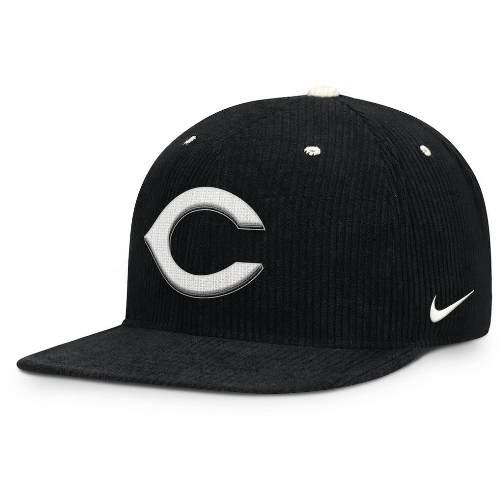 Cincinnati Reds Nike Pro Corduroy Structured Snapback Hat On Sale