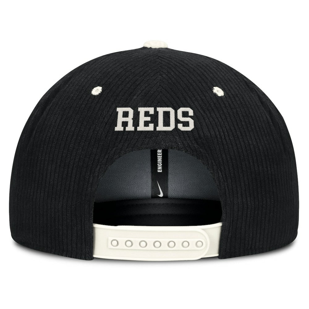Cincinnati Reds Nike Pro Corduroy Structured Snapback Hat On Sale
